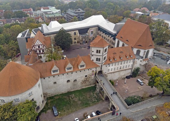 Die Moritzburg in Halle (Saale)