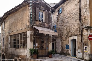 Alte Fassade in Gordes