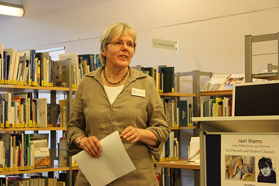 Leiterin der Stadtbibliothek Auguste Carstensen-Lenz (Foto Archiv)